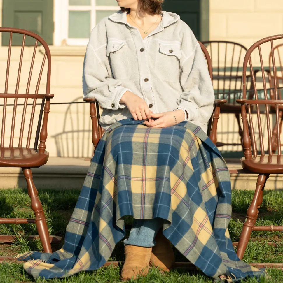 Tartan Knee - Wool Lap Blanket