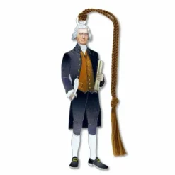 Thomas Jefferson Metal Bookmark