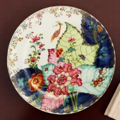 Tobacco Leaf Bread & Butter Plate