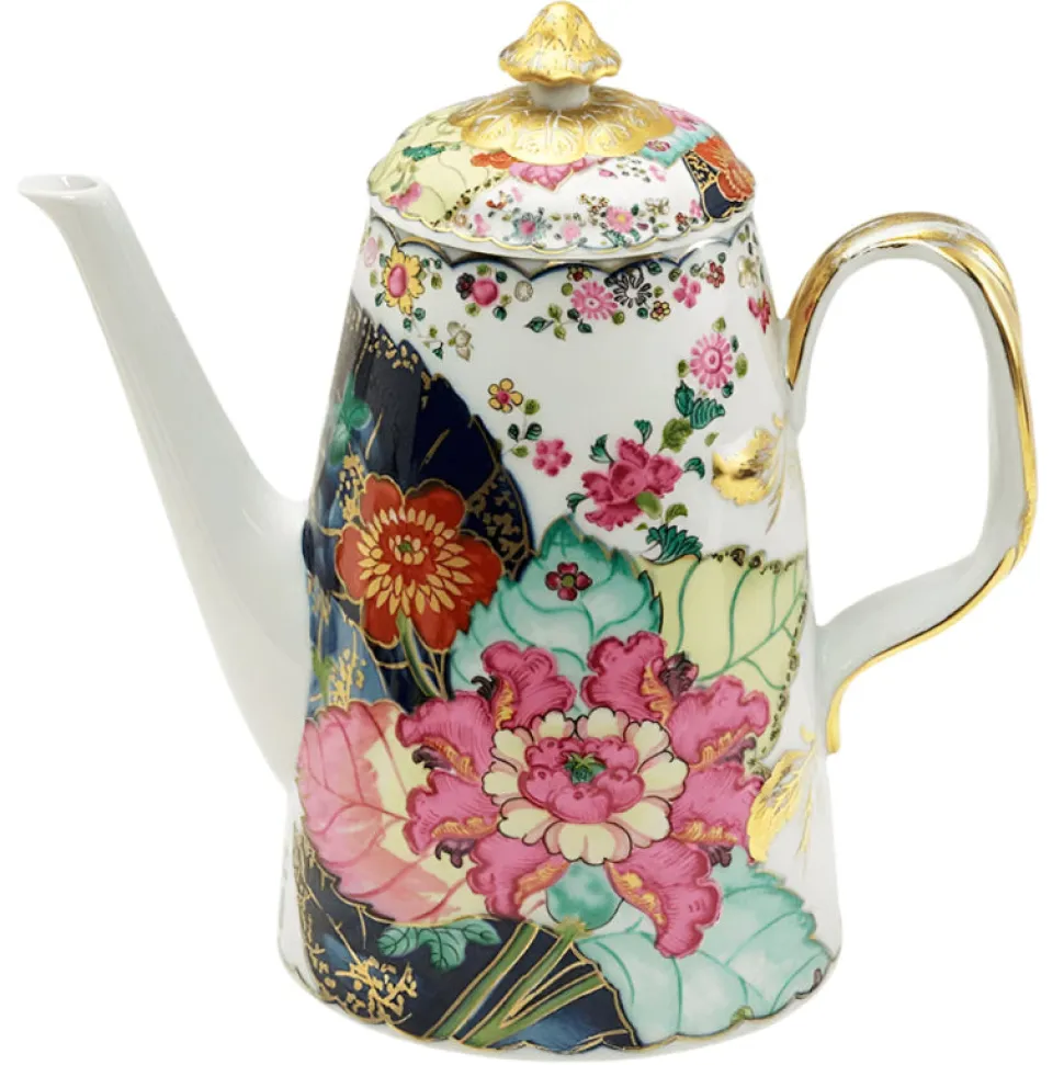 Tobacco Leaf Coffeepot