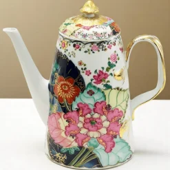 Tobacco Leaf Coffeepot