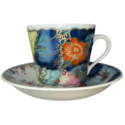 Tobacco Leaf Cup & Saucer