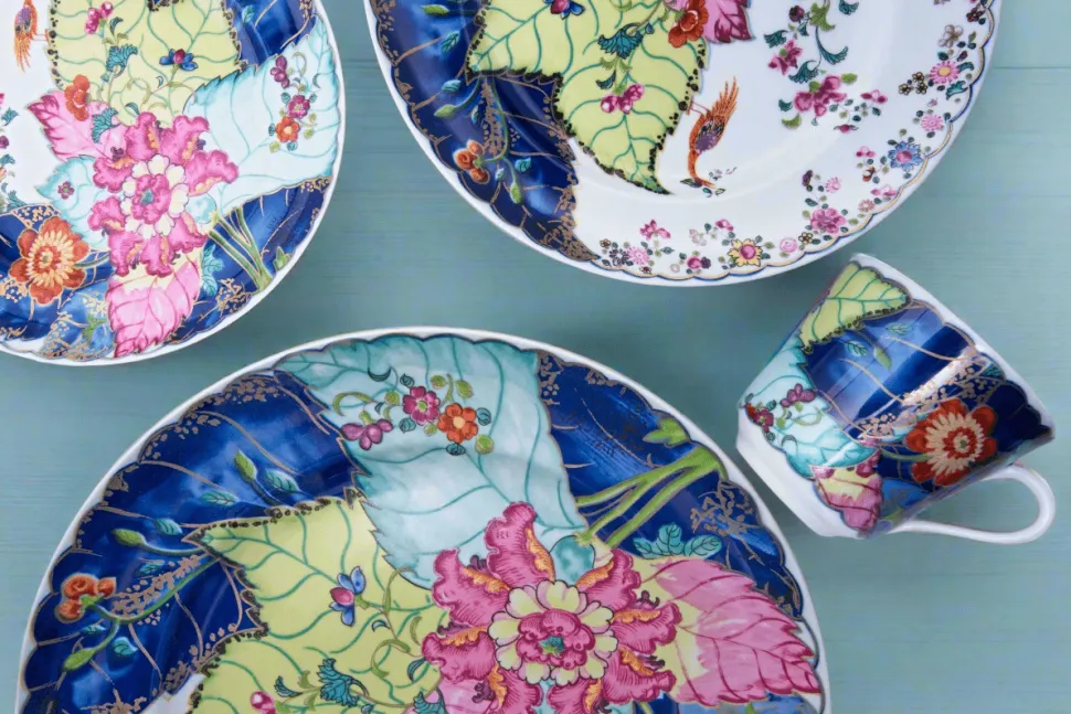 Tobacco Leaf Dessert Plate