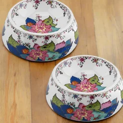 Tobacco Leaf Pet Bowl - Pet Dish