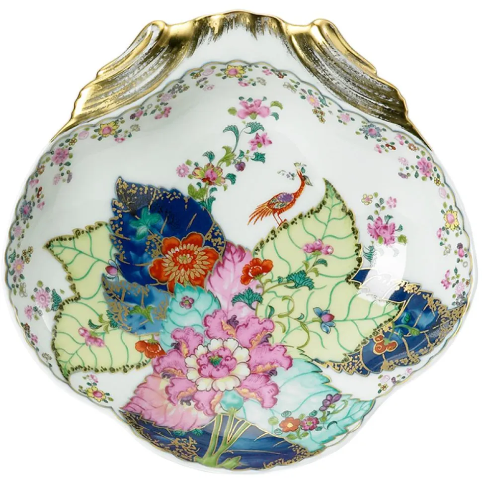 Tobacco Leaf Shell Dish