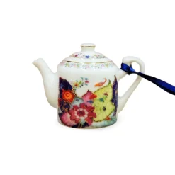 Tobacco Leaf Teapot Ornament
