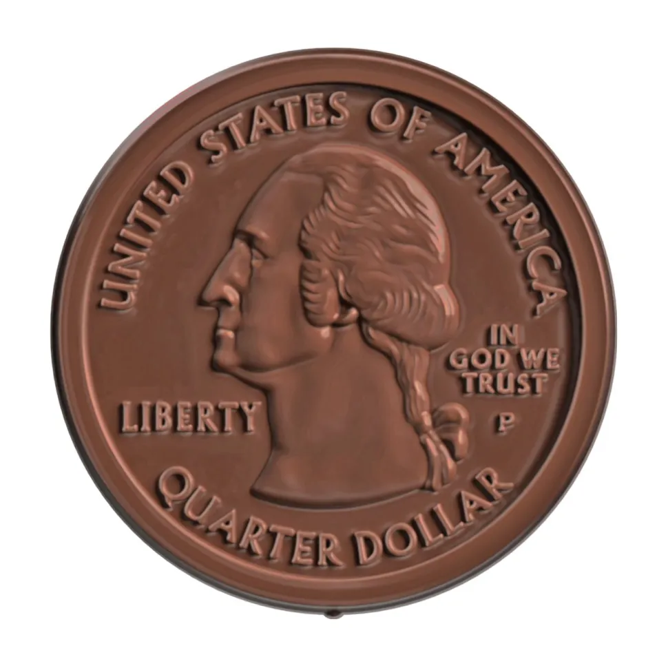 United States Milk Chocolate Quarter