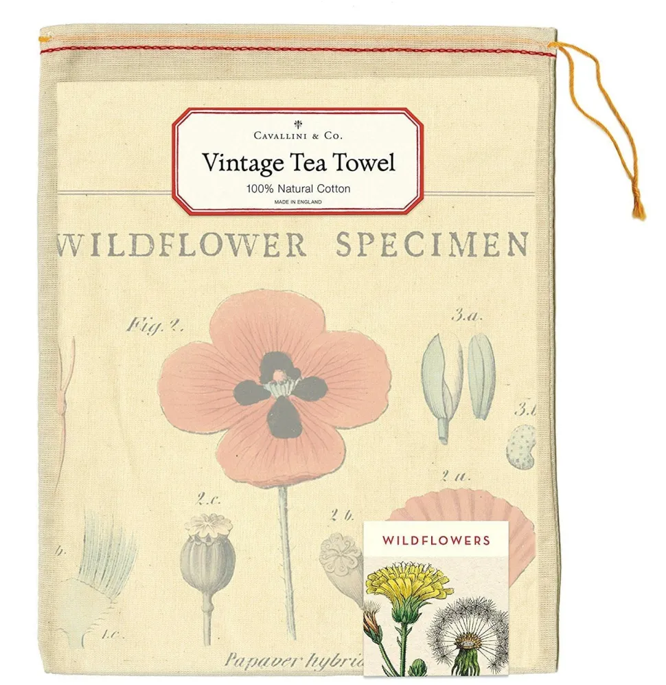 Wildflowers Tea Towel