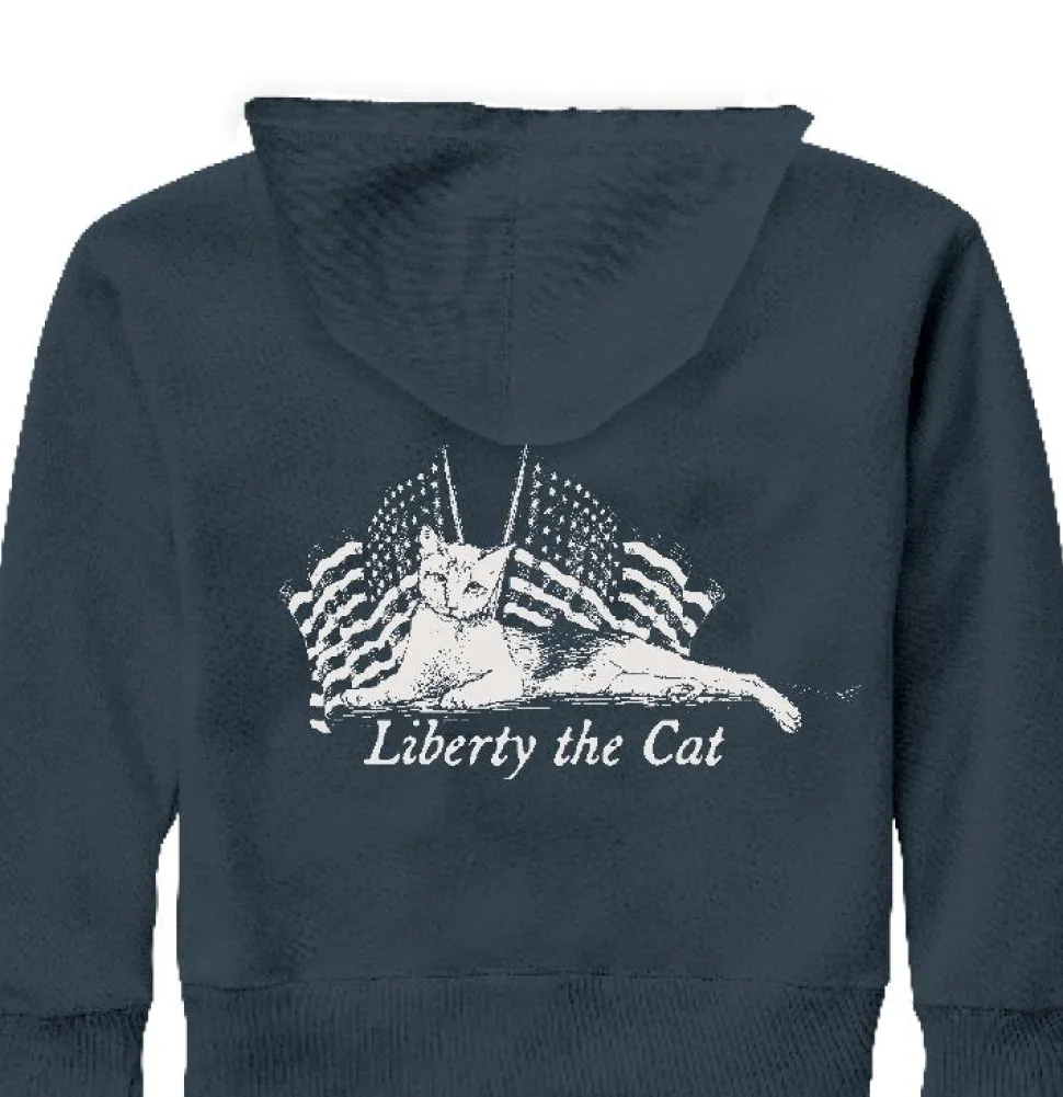 Youth Liberty Cat Hoodie